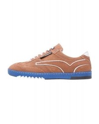 Baskets basses tabac Floris van Bommel