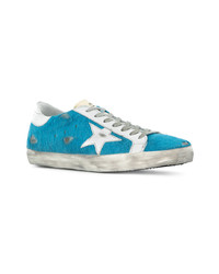 Baskets basses turquoise Golden Goose Deluxe Brand