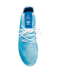 Baskets basses turquoise Adidas By Pharrell Williams