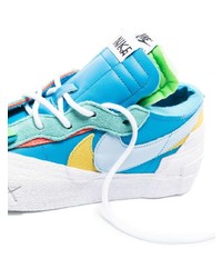 Baskets basses turquoise Nike