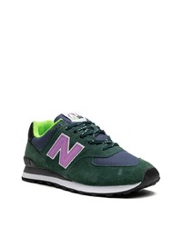 Baskets basses vert foncé New Balance