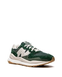 Baskets basses vert foncé New Balance