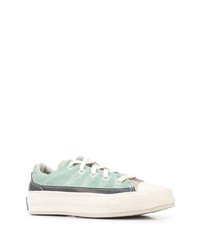 Baskets basses vert menthe Converse