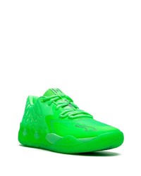 Baskets basses vertes Puma