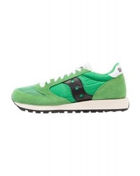 Baskets basses vertes Saucony