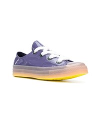 Baskets basses violettes Converse X JW Anderson