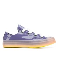 Baskets basses violettes Converse X JW Anderson