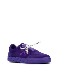 Baskets basses violettes Off-White