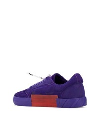 Baskets basses violettes Off-White