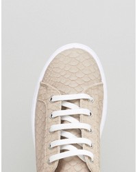 Baskets beiges Asos