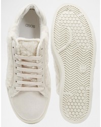 Baskets beiges Asos