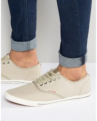 Baskets beiges Jack and Jones