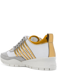 Baskets blanches Dsquared2