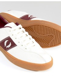 Baskets blanches Fred Perry