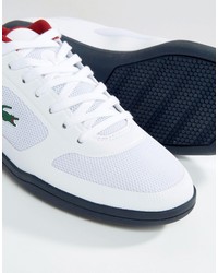 Baskets blanches Lacoste