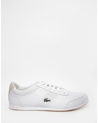 Baskets blanches Lacoste