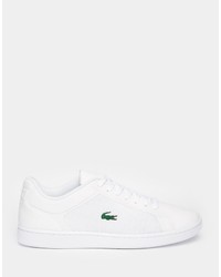 Baskets blanches Lacoste