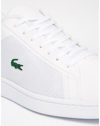 Baskets blanches Lacoste