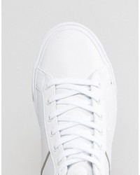 Baskets blanches Lacoste