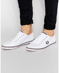 Baskets blanches Fred Perry