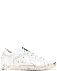 Baskets blanches Golden Goose Deluxe Brand