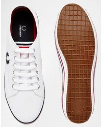 Baskets blanches Fred Perry