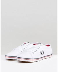 Baskets blanches Fred Perry