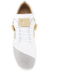 Baskets blanches Giuseppe Zanotti Design