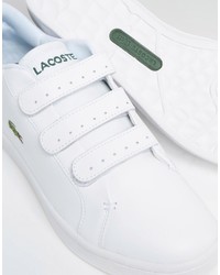 Baskets blanches Lacoste