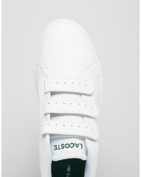 Baskets blanches Lacoste