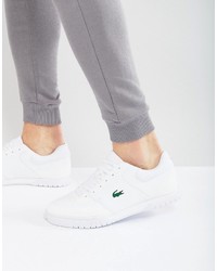 Baskets blanches Lacoste