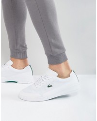 Baskets blanches Lacoste