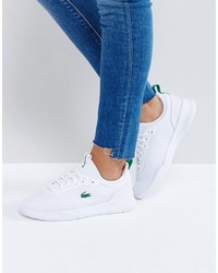Baskets blanches Lacoste