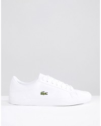 Baskets blanches Lacoste