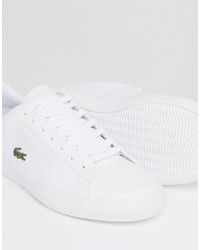 Baskets blanches Lacoste