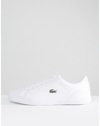 Baskets blanches Lacoste