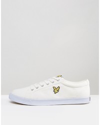 Baskets blanches Lyle & Scott