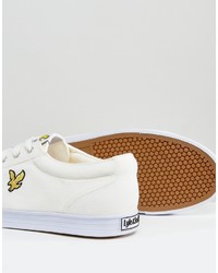 Baskets blanches Lyle & Scott