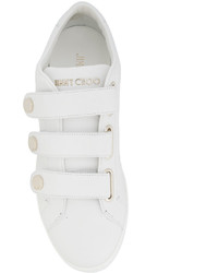 Baskets blanches Jimmy Choo