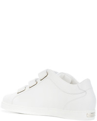 Baskets blanches Jimmy Choo