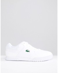 Baskets blanches Lacoste