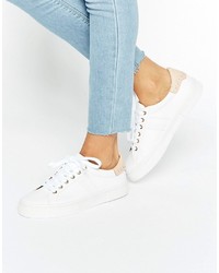 Baskets blanches Pull&Bear
