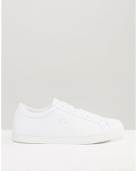 Baskets blanches Lacoste