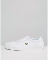 Baskets blanches Lacoste