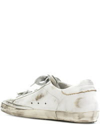 Baskets blanches Golden Goose Deluxe Brand