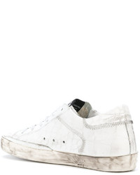 Baskets blanches Golden Goose Deluxe Brand