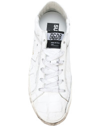 Baskets blanches Golden Goose Deluxe Brand