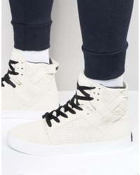 Baskets blanches Supra