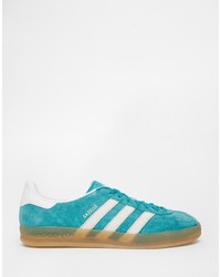 Baskets bleu canard adidas