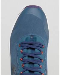 Baskets bleu canard Le Coq Sportif